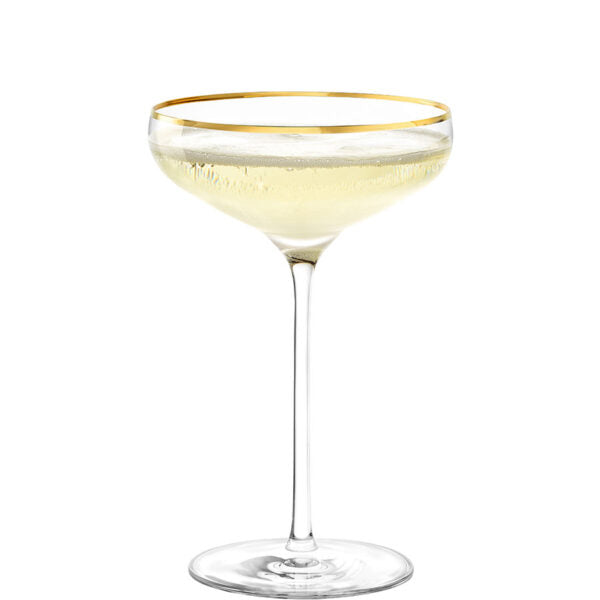 Cabaret Cocktail Gold Rim Coupe 10 1⁄4 oz