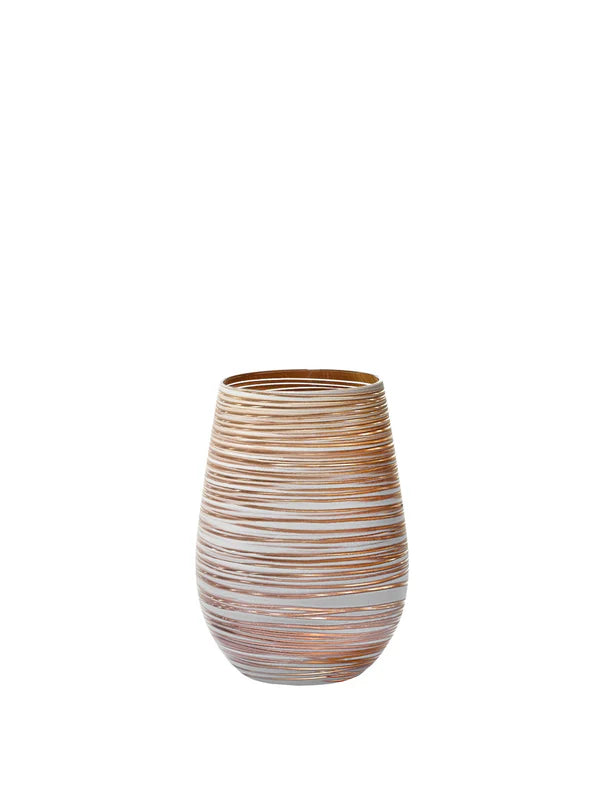 Twister White & Bronze Tumbler 15¾ oz