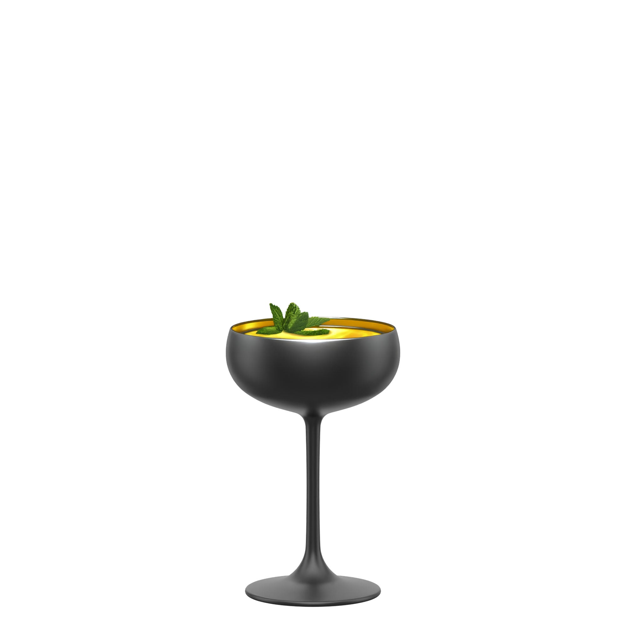 Elements Black & Gold Coupe 7¾ oz